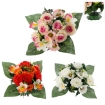 Chomik Искусственный букет из пионов, размер 25 x 32 x 32 см, разноцветный, HID2935 - Home Club, изображение 11