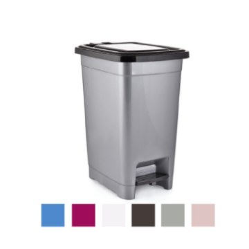 Hobby Life Сміттєвий Кошик Slim 10L З Педалем, HOB011140 - Home Club