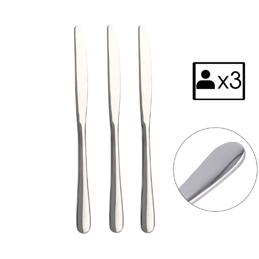 Chomik Набор из 3 ножей Classic, STA7455 - Home Club