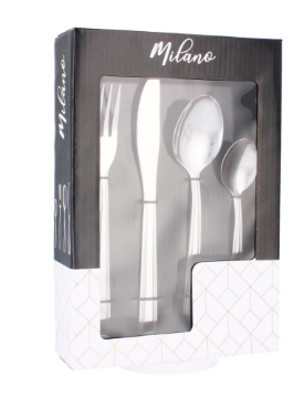 Chomik Набор столовых приборов Milano, 24 предмета, STA2728 - Home Club