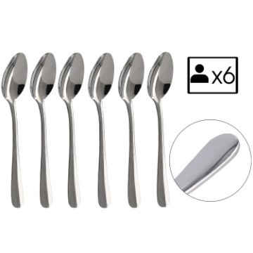 Chomik Kpl. 6 Шт. Чайних Ложок Classic, STA5252 - Home Club