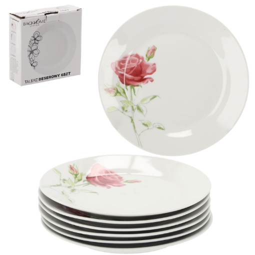 Chomik Кпл. 6 Десертних Тарелок Круглих G340, AIC9759 - Home Club