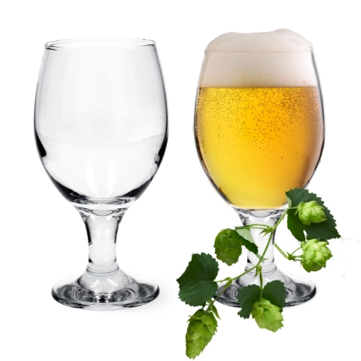 Chomik Набор из 6 стаканов для пива объемом 400 мл Misket, ARTMIS571 - Home Club