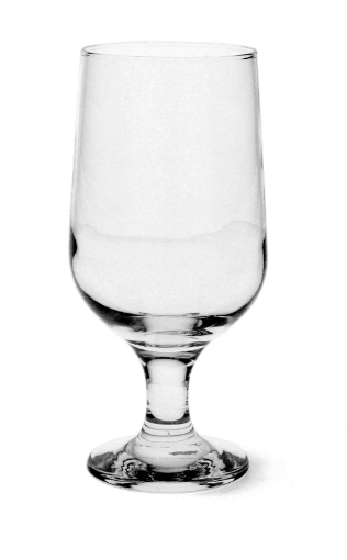 Chomik Набор из 6 стаканов для пива с ножкой, объем 385 мл, Belek, ARTBLK574 - Home Club