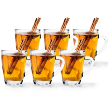 Chomik Kpl.6 Стакан С Ушком Vega 250 Мл, ARTVEG412F - Home Club