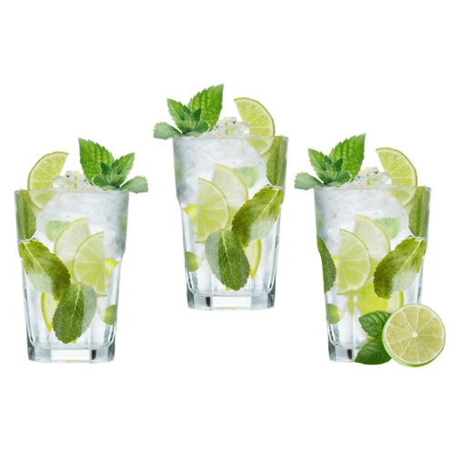 Chomik Набор из 6 стаканов для длинных напитков, объем 365 мл, Aras, ARTARA265F - Home Club