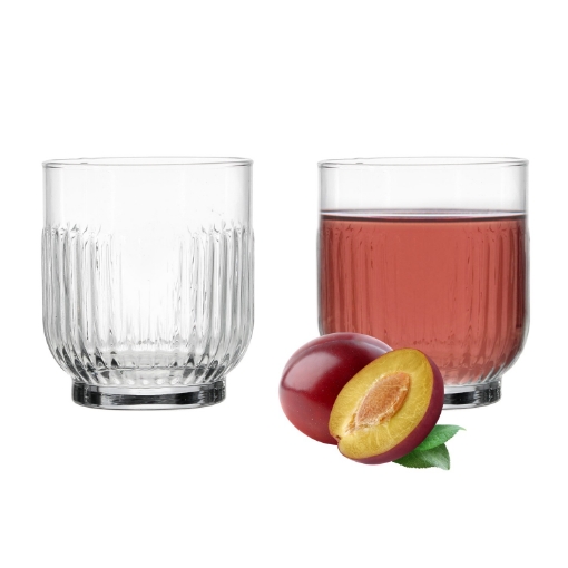 Chomik Набор из 6 стаканов объемом 330 мл, модель «Токио», ARTTOK350F - Home Club