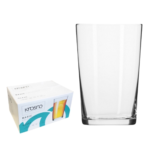 Krosno 6 Штук Гладких Стаканов 250 Склонных Basic8760*, KRO6368 - Home Club