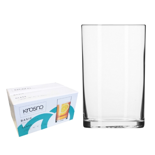Krosno Kpl.6 Штук Гладких Стаканов 250 Мл Простых Basic 8036*, KRO7765 - Home Club