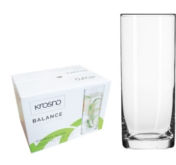 Krosno Набор из 6 стаканов для напитков объемом 300 мл Balance, KRO7802 - Home Club