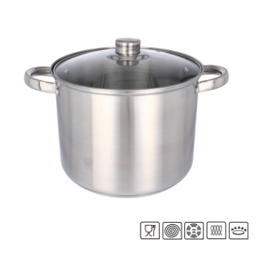 Chomik Нержавеющая Кастрюля Stock Pot 5,5 Л, 22 См, KIR2452 - Home Club