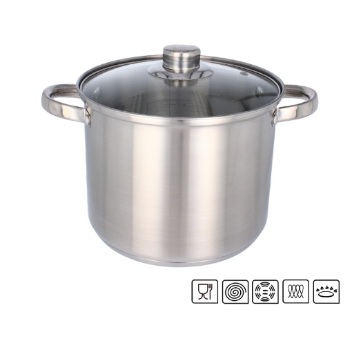 Chomik Нержавеющая Кастрюля Stock Pot 7 Л, 24 См, KIR2469 - Home Club
