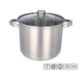 Chomik Нержавеющая Кастрюля Stock Pot 7 Л, 24 См, KIR2469 - Home Club