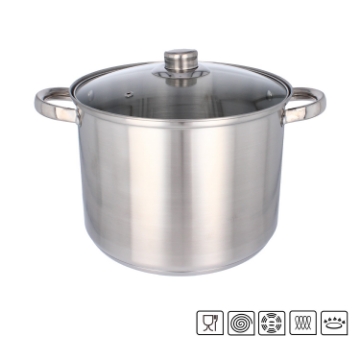 Chomik Нержавеющая Кастрюля Stock Pot 7 Л, 24 См, KIR2469 - Home Club