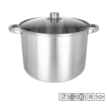 Chomik Нержавеющая Кастрюля Stock Pot 11 Л, 28 См, KIR2483 - Home Club