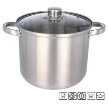 Chomik Нержавеющая Кастрюля Stock Pot 16 Л, 32 См, KIR2506 - Home Club