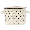 Chomik Эмалированная Кастрюля 4,5 Л 20 См Белый В Пункты, EMA3455 - Home Club