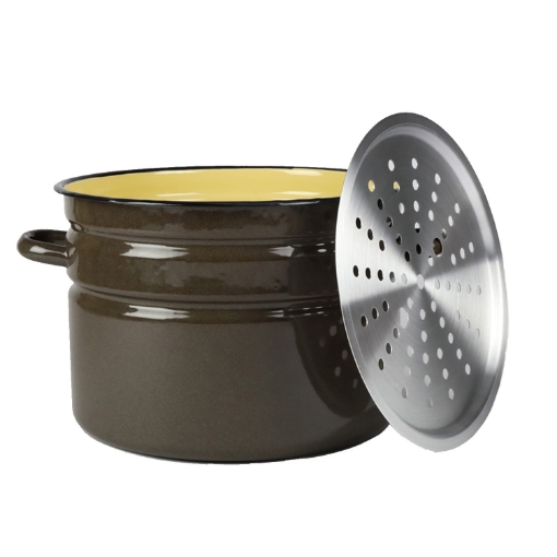 Chomik Кастрюля 32 см, 16 л, с ситом и крышкой 2100, PRY00732 - Home Club