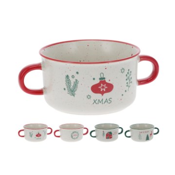 Chomik Кружка Jumbo с двумя ручками 13,5X7,5 см, AMS7893 - Home Club