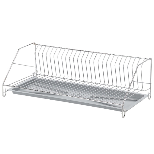 Chomik Сушилка для тарелок, 1 уровень, 50 см, хром., AND0204 - Home Club