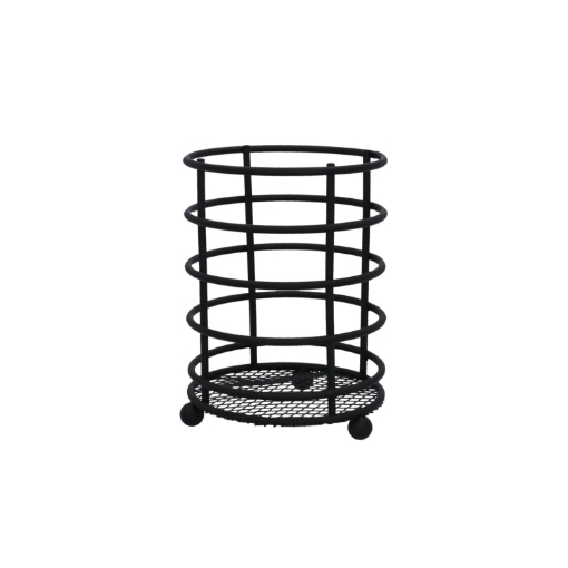 Chomik Спиральный металлический поднос для столовых приборов, черный, OKY7845 - Home Club