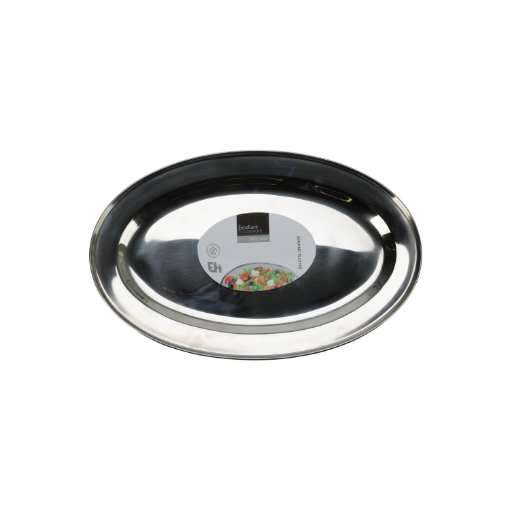 Chomik Овальная Нержавеющая Поднос 35 x 21 См, AMS2397 - Home Club