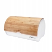 Chomik Хлебник Sabroso - Эмалированный С Бамбуковой Крышкой 38 x 25 x 18 См Белый, NEL8909 - Home Club, изображение 11