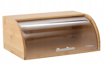 Chomik Хлебник Nigella - Бамбуковый С Плασтиковой Крышкой 41 x 28 x 17 см, NEL3161 - Home Club