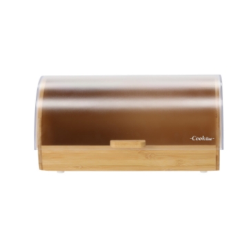 Chomik Хлебник Мента - Бамбуковый С Плastиковой Крышкой 38 x 28 x 18,5 См, NEL3185 - Home Club