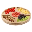 Chomik Бамбуковая Доска Для Подачи Закусок, 5 Отделений, 25x2 См, MUT7224 - Home Club, изображение 2