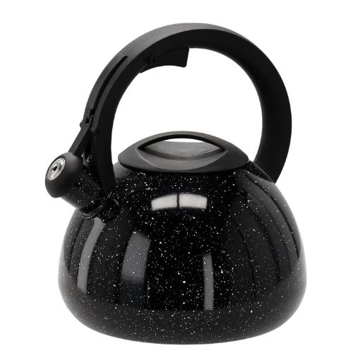 Chomik Чайник Из Нержавеющей Стали 3,0 Л Black Gloss, KIR0739 - Home Club