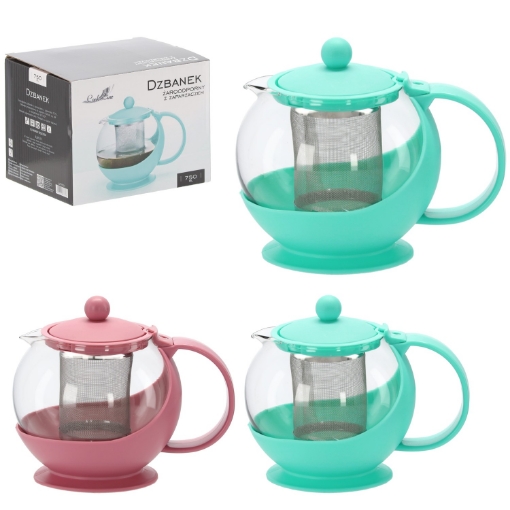 Chomik Жаропрочный кувшин с заварочным устройством, объем 750 мл, LUT7723 - Home Club