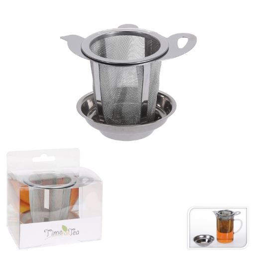 Chomik Чайник для чаю, сталь, 7х7 см, AMS0025 - Home Club