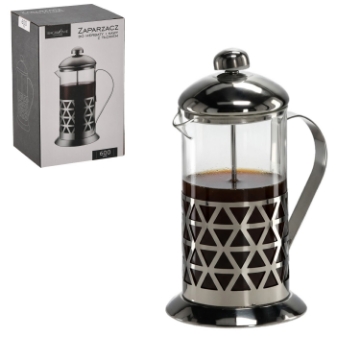 Chomik Чайник для чая и кофе 600 мл с поршнем, LUT1441 - Home Club