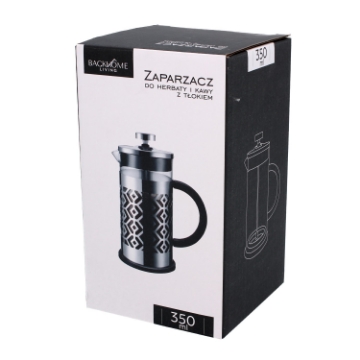 Chomik Чайник для чая и кофе объемом 350 мл с поршнем, LUT1465 - Home Club