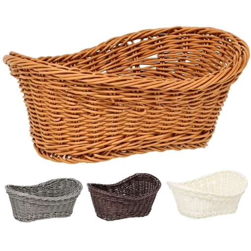 Chomik Овальная Корзина 25 x 16 x 8/11 см, Разные Цвета, BOB7827 - Home Club