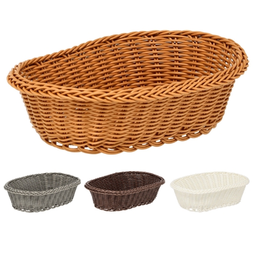 Chomik Овальная Корзина 27 x 20 x 8 см, Разные Цвета, BOB7728 - Home Club