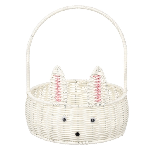 Chomik Круглая корзина диаметром 25 см, белого цвета, BOB7742 - Home Club