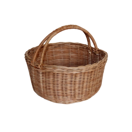 Chomik Корзина из ротанга 28 x 14/33 см с ручкой - натуральная, DRA7343 - Home Club