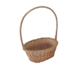 Chomik Корзина из ротанга 27 x 20 x 11/36 см с ручкой - натуральная, DRA7411 - Home Club