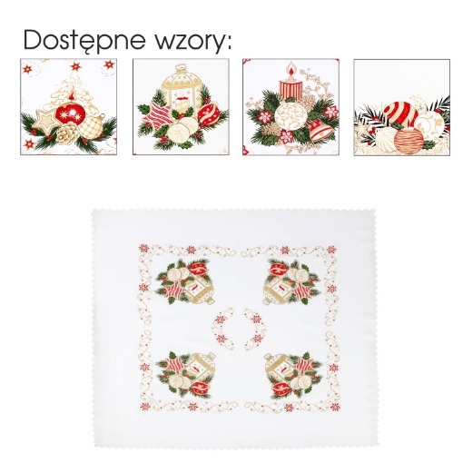 Chomik Серветка 80*80 Різдво /75x75/, DEC385 - Home Club