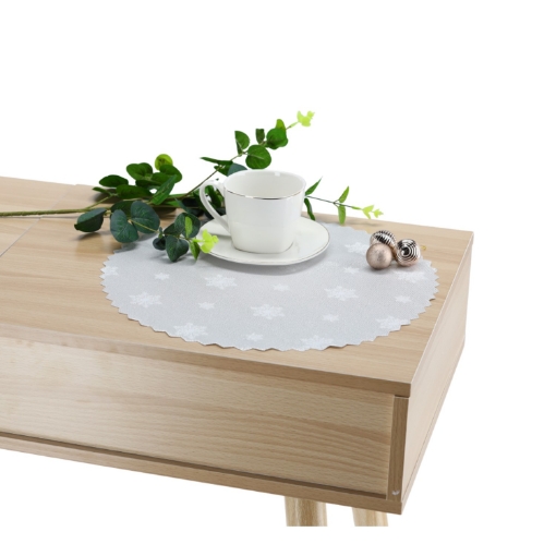 Chomik Двостороння Серветка Срібна Мікс Fi 28 См Різдво, DEC4228 - Home Club