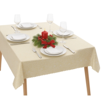 Chomik Двосторонній Скатертин Золотий Мікс 130X180 См Різдво, DEC4570 - Home Club