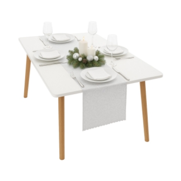 Chomik Двосторонній Срібний Мікс 35X220 См Різдво, DEC4396 - Home Club