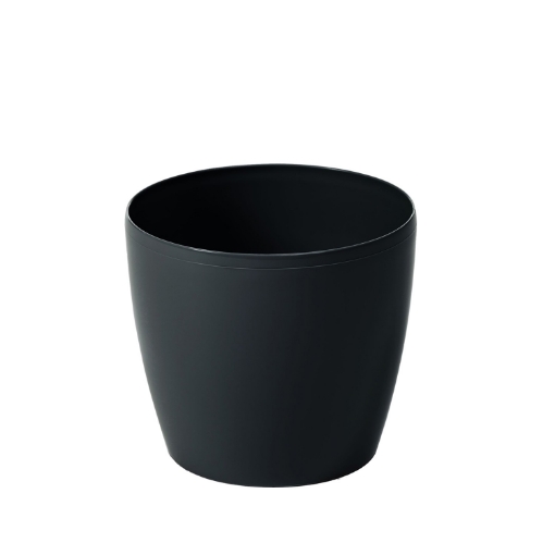 Chomik Черный Кашпер Для Горшка Magnolia 120 Мм, LAM42005 - Home Club