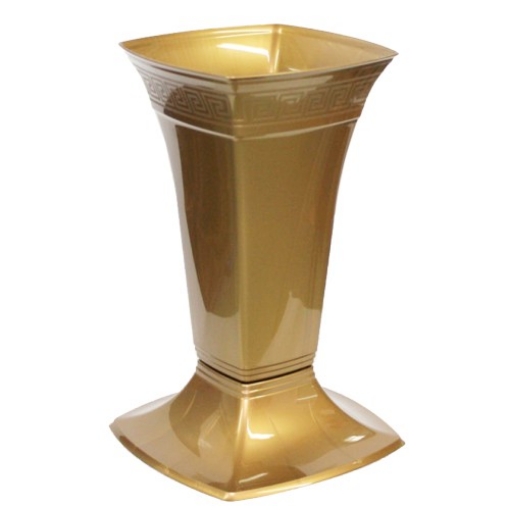 Chomik Низкий флакон Этна - золотой металлик 30 см, LAM5270 - Home Club