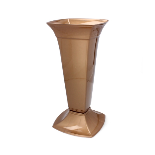 Chomik Высокий флакон Этна, золотой металлик, 38 см, LAM5287 - Home Club