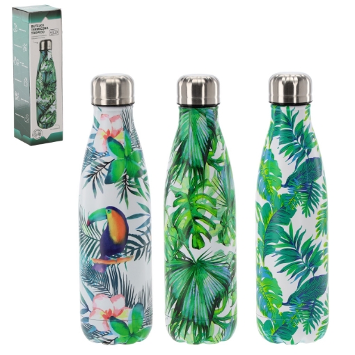 Chomik Термобутылка для воды 500 мл Tropico, различные дизайны, ETA4643 - Home Club