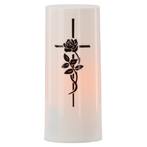 Chomik Светодиодный вкладыш «Живой огонь с крестом» 3974, WEG3981 - Home Club