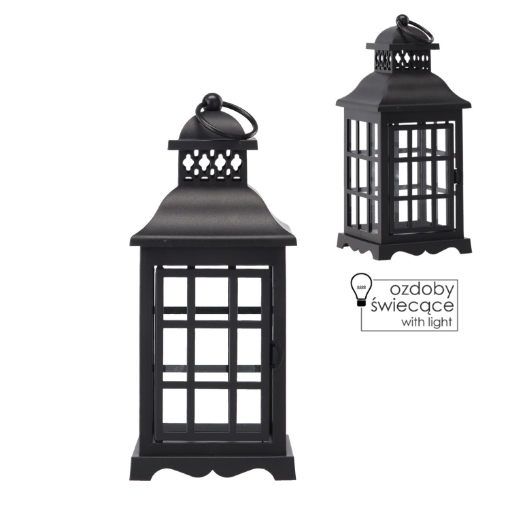 Chomik Пустая лампа с дверцей, решетка - черная, ZOZ5725 - Home Club